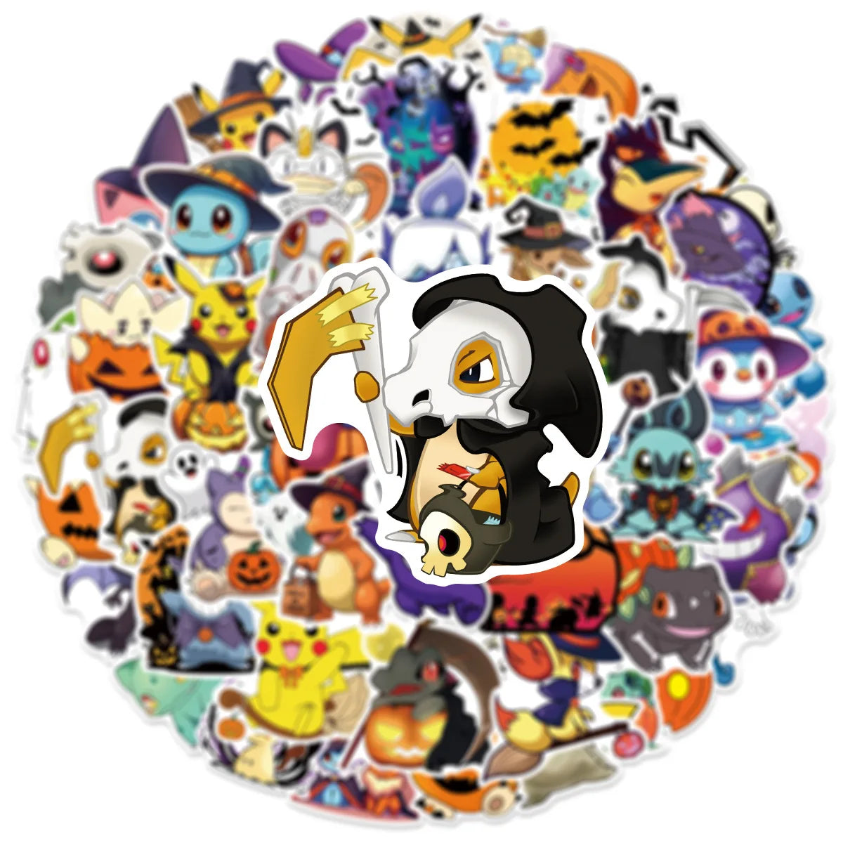 Pokémon Halloween Sticker Pack (50PCS)