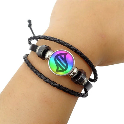 Pokémon Stone Leather Bracelet
