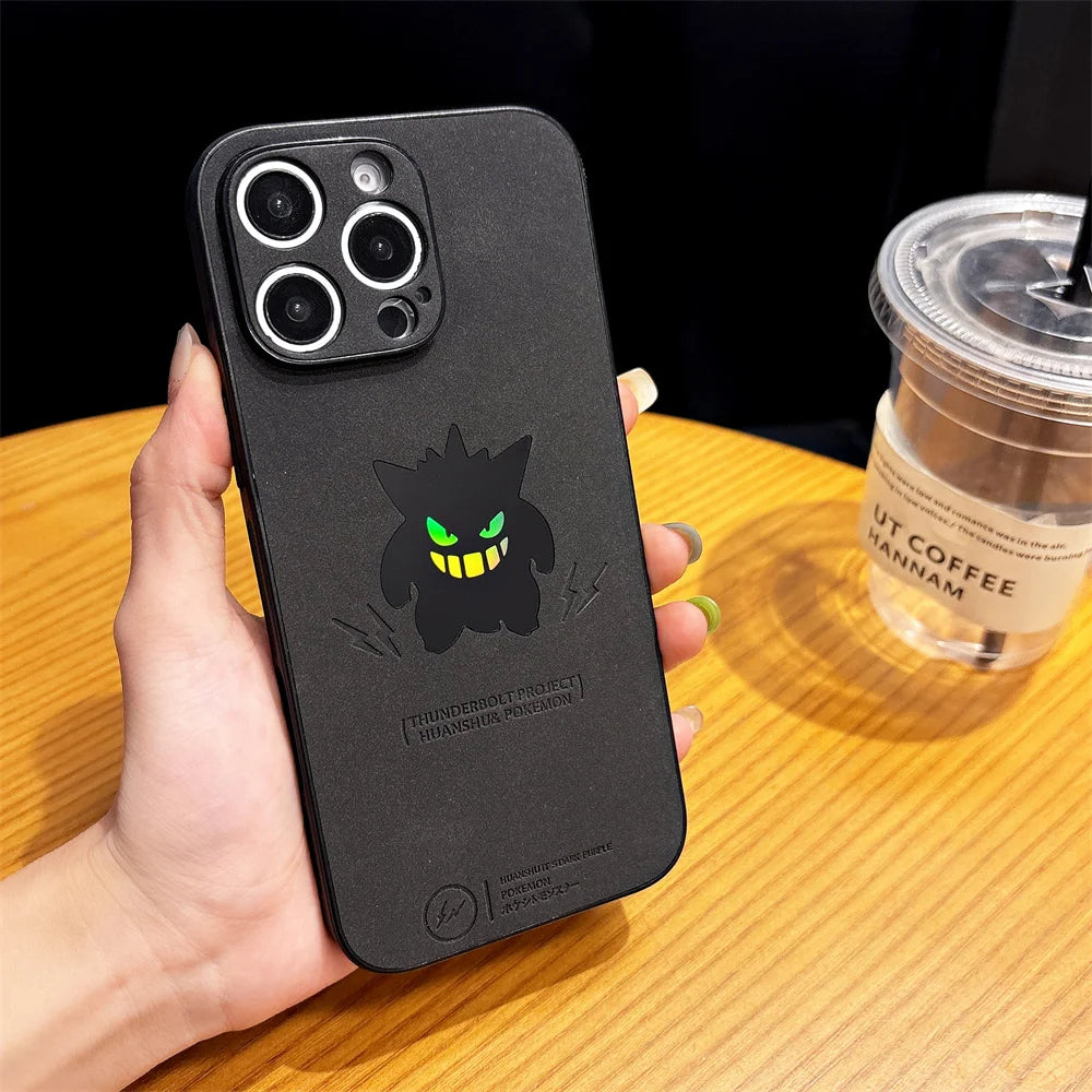 Gengar Leather iPhone Case