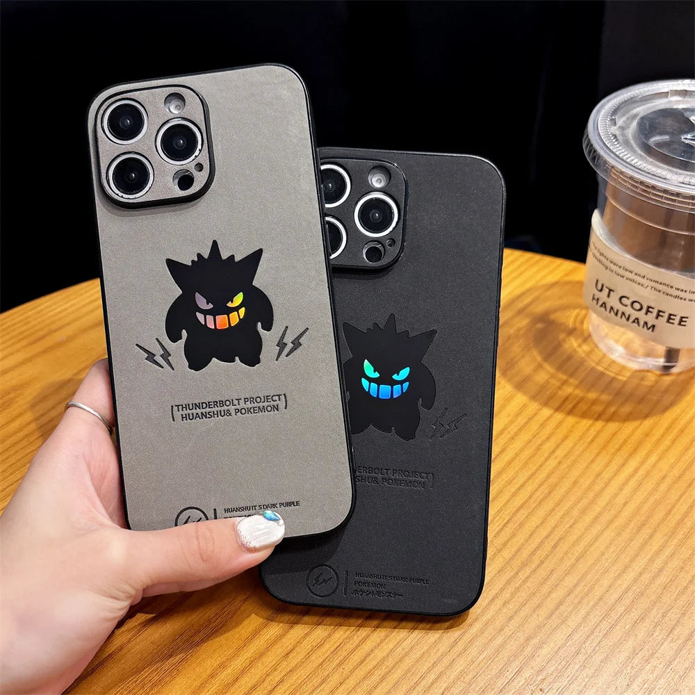 Gengar Leather iPhone Case
