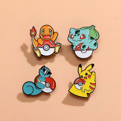 Starter Pokémon Enamel Pins