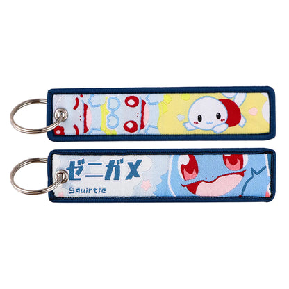 Pokémon Embroidery Keychains