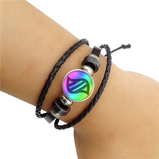 Pokémon Stone Leather Bracelet