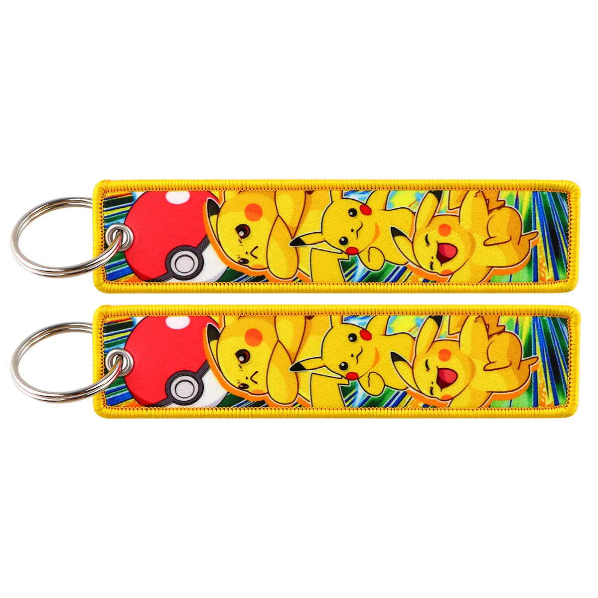 Pokémon Embroidery Keychains