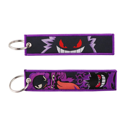 Pokémon Embroidery Keychains