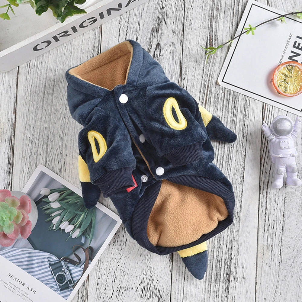 Pokémon Eevee & Umbreon Costumes For Dogs & Cats