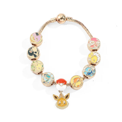 Limited Series: Eeveelutions Gold Charm Bracelet