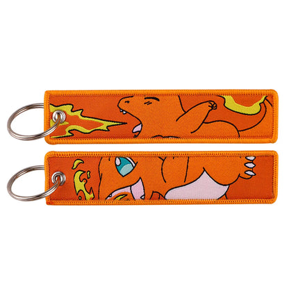 Pokémon Embroidery Keychains