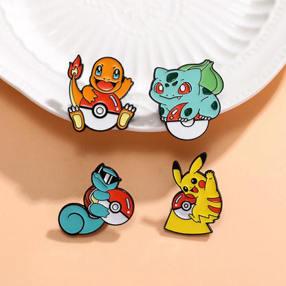 Starter Pokémon Enamel Pins