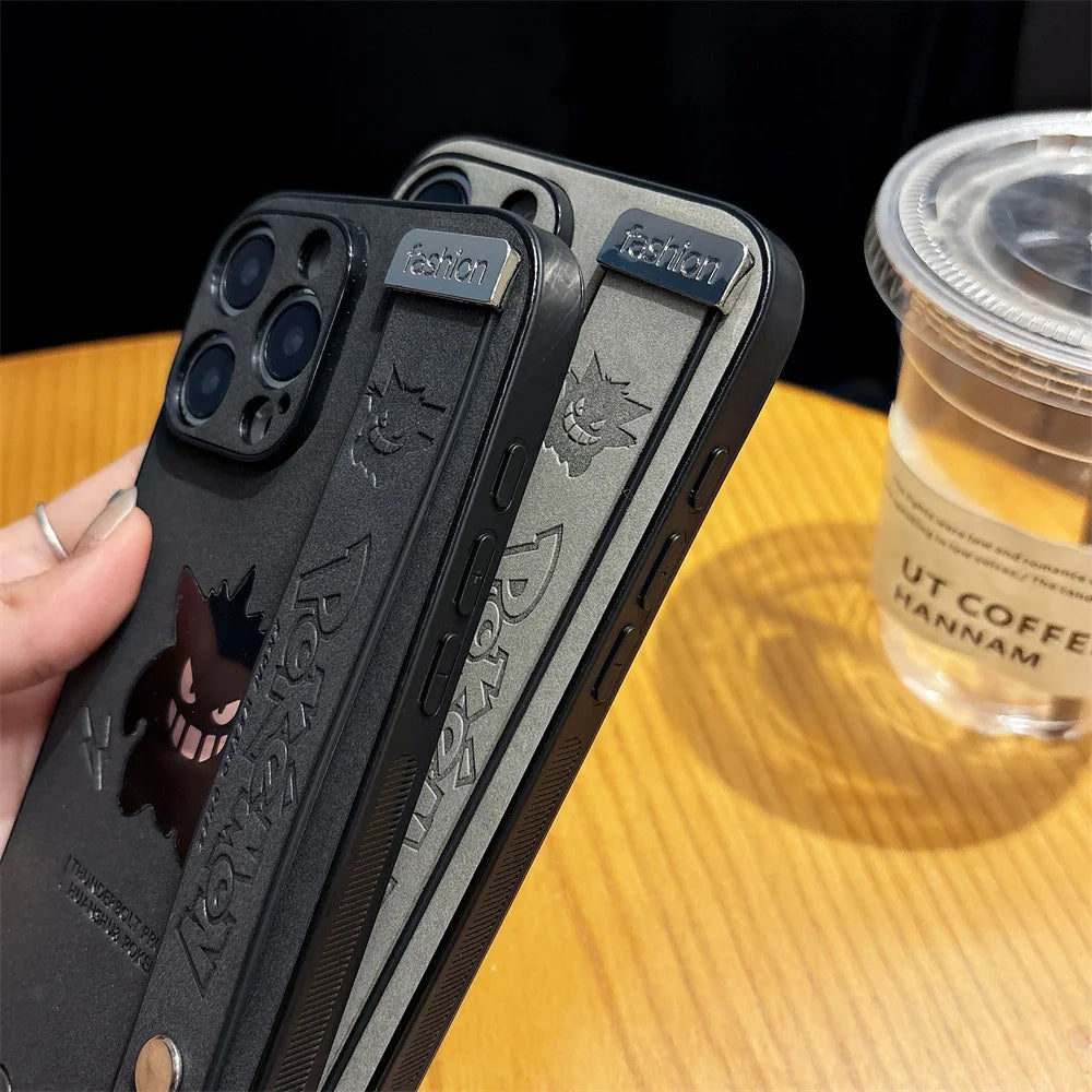 Gengar Leather iPhone Case