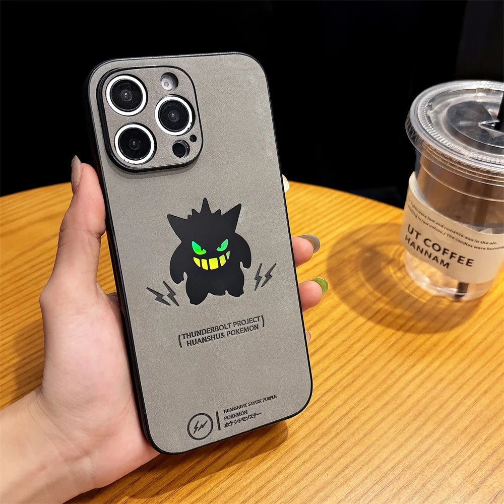 Gengar Leather iPhone Case