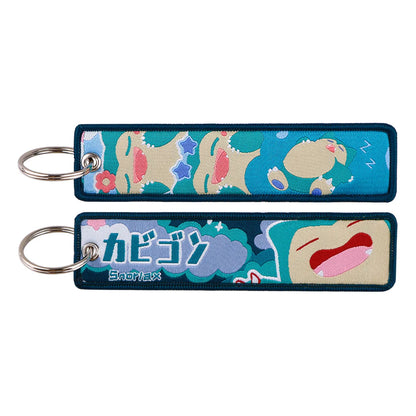 Pokémon Embroidery Keychains