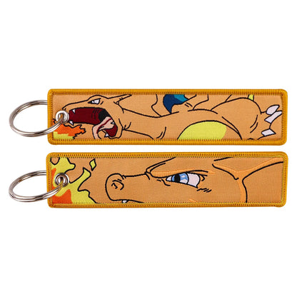 Pokémon Embroidery Keychains