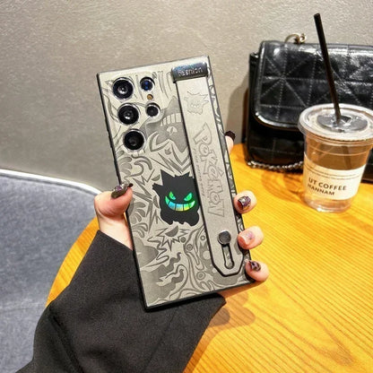 Gengar Leather Galaxy Phone Case